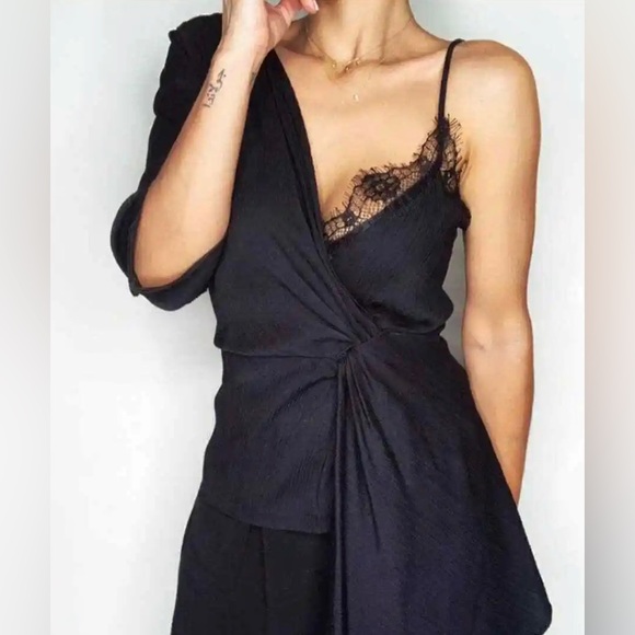 Zara asymmetrical camisole top - Picture 3 of 4